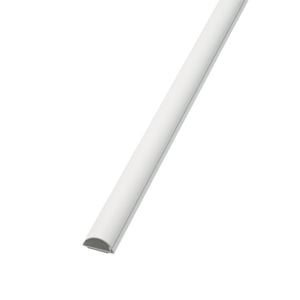 D-line Conduit Trunking 30x15mm White  2.0m