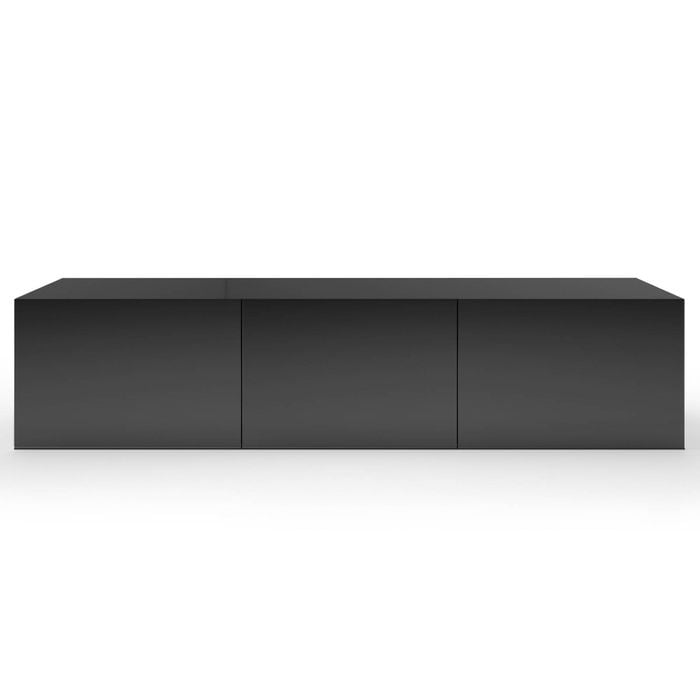 1.8m Majeston Black Floating TV Cabinet