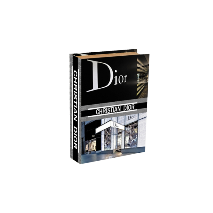 Elegant Collections Christian Large Faux Décor Book Storage Box