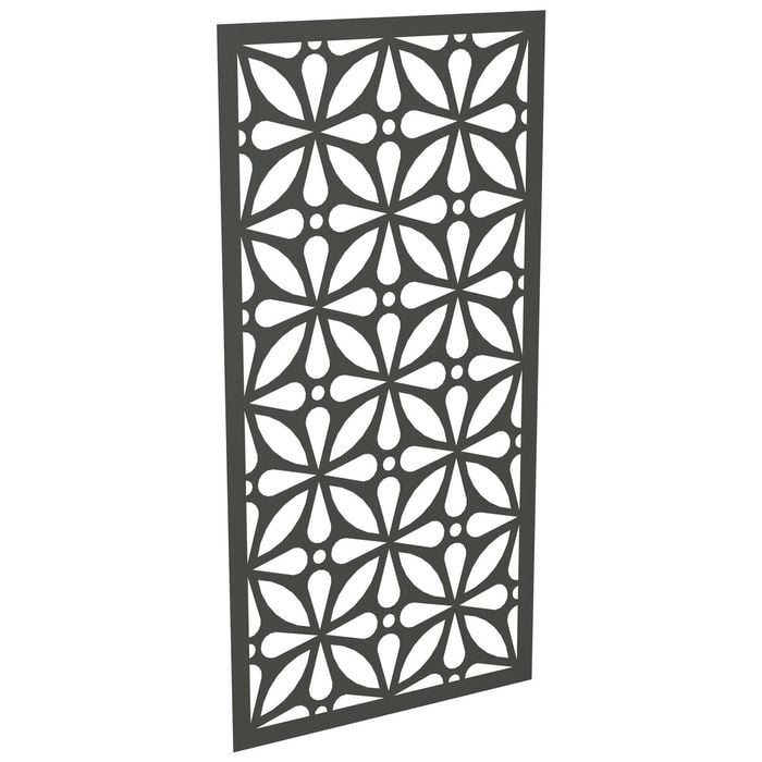 ProtectorAl 300-1200 x 1201-2400mm Woodland Grey Morrocco Unframed Solid Aluminium Decorative Panel