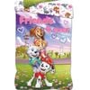 Paw Patrol Friends 4 Ever Kids Cotton Quilt Cover Set - Toddler Bed Size