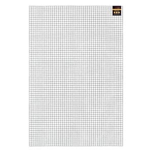 Rapid 600 x 900mm 12.7 x 12.7mm Silver Wire Mesh Panel