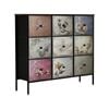 Levede  9 Chest Of Drawers  Storage Cabinet  Brown