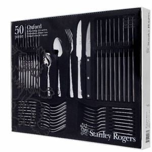 Stanley Rogers Oxford 50 Piece Cutlery Quality Stainless Steel 50437