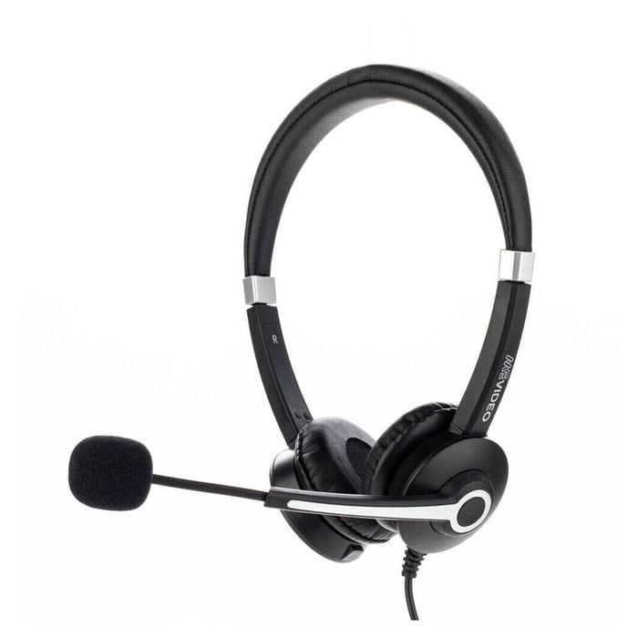 Benro MeVideo USB-A & C Wired Stereo Headset w/ Microphone Noise Reduction