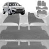 6D Diamond Car Floor Mats for Ford Territory 2004-2011-Ultimate Set-Grey-Outback GT