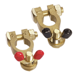 Projecta Brass Positive And Negative Battery Terminal