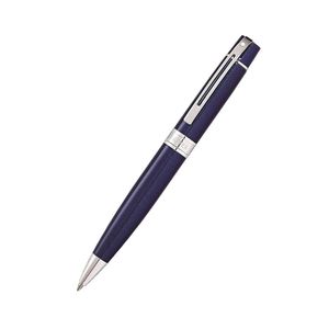 300 Blue Lacquer/Chrome Plated Pen (Ballpoint)
