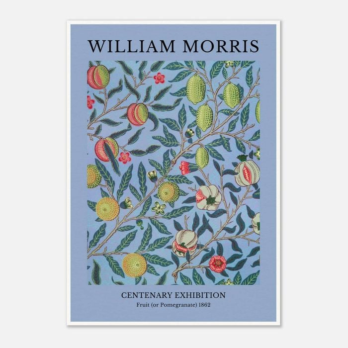 Galrie William Morris 1862 Centenary Exhibition Pomegranate Print Timeless Elegance, Poster Only, A2 42 x 60cm (16 x 24inch)