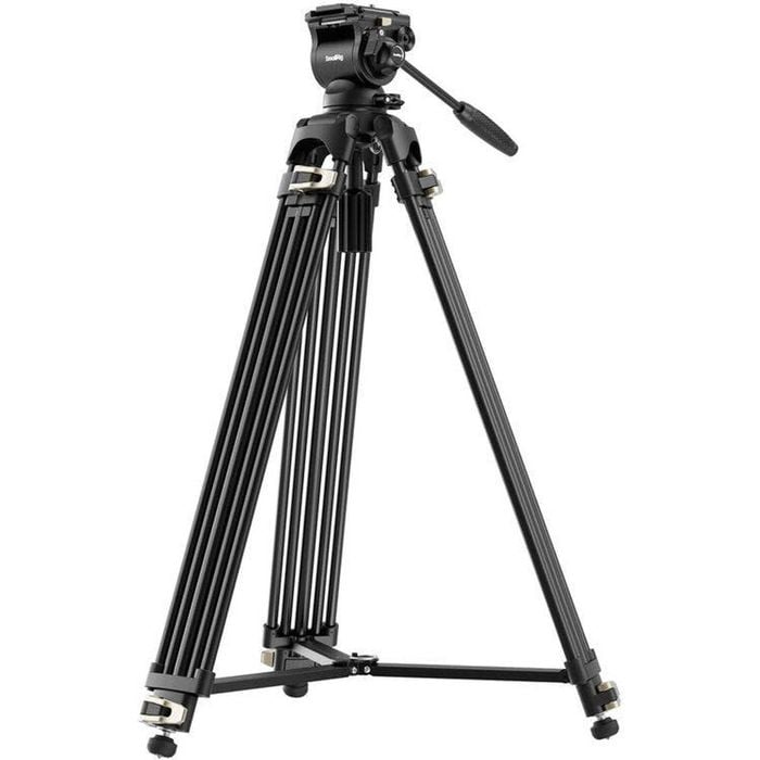 Smallrig Heavy-duty Fluid Head Tripod Kit Ad-01s 4686