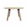 Olg Plantation Boardroom Table 4 Leg Solid Oak Frame New Oak Smooth Top 1200mm Square