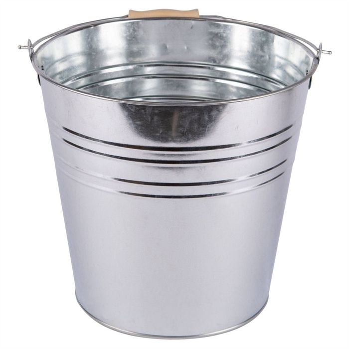Galvanised Steel Bucket - 15L