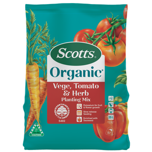 Scotts 25L Organic Vege, Tomato & Herb Mix