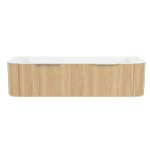 New England Joinery 1500mm Throne Centre Bowl Wall Hung Vanity - Cabinet Only