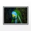 Waterfalls in Sunny Day  Print 100% Australian Made 90x60cm  (Poster)