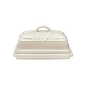 Baccarat Le Connoisseur Stoneware Butter Dish 16cm