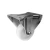 MoveIt 80mm 120kg White Polypropylene Fixed Plate Castor