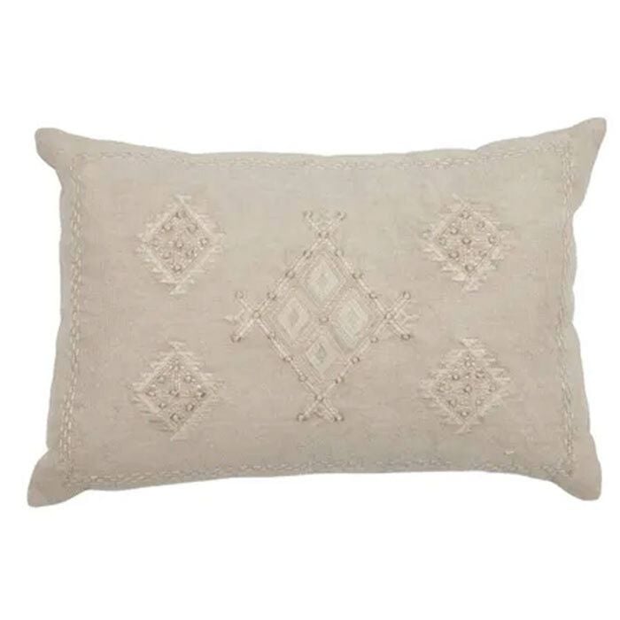 Coast To Coast Home Fossil Cotton Cushion Sand 40x60cm