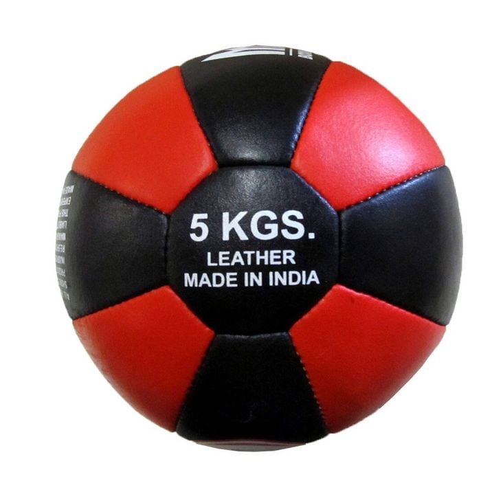 Morgan Leather Medicine Ball (3-5-7-9-10kg)[5kg]