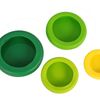 Avanti Hugger Food Saver Set of 4 Green/Yellow