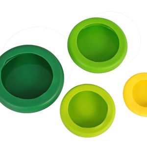 Avanti Hugger Food Saver Set of 4 Green/Yellow