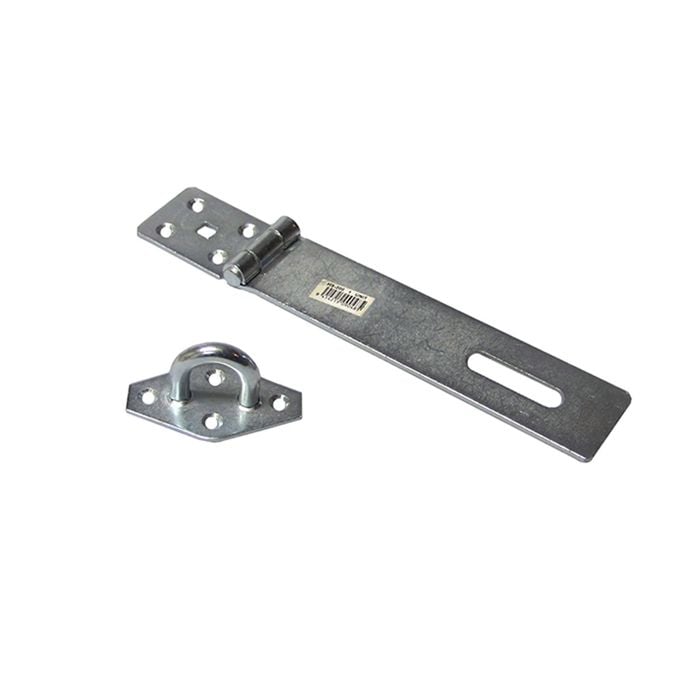 Gartner Hasp & Staple Heavy Zinc Plated 200mm