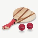 Beach Paddle Bat and Ball Set in Drawstring Bag ( Frescobol )