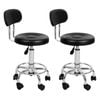 Levede 2pcs Adjustable Height Salon Bar Stool - Black