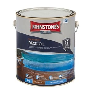 Johnstone's 4L Natural Slip Resistant Decking Oil - 4L