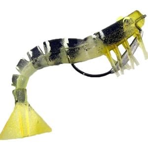 Zerek Live Shrimp - 127mm Pre Rigged Lumo Eyes - Colour 09 - Kevlar Jointed Body