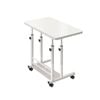 Foret Mobile Laptop Bed Bedside Study Desk Shelf Stand Portable Table Shelf White