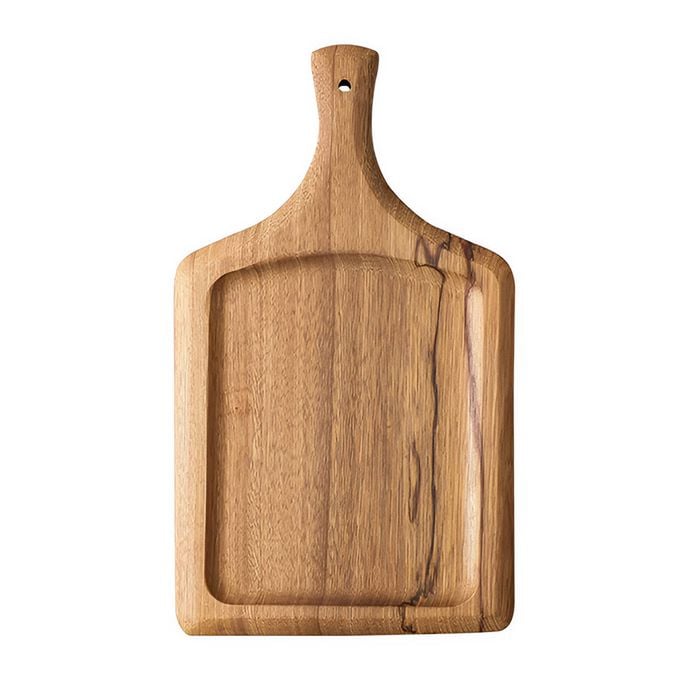 Anygleam Square Wood Cutting Board Natural Wood Kitchen Tableware