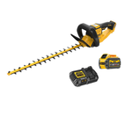 DeWALT 54V 6Ah 660mm Cordless Hedge Trimmer Kit DCMHT573T1-XE