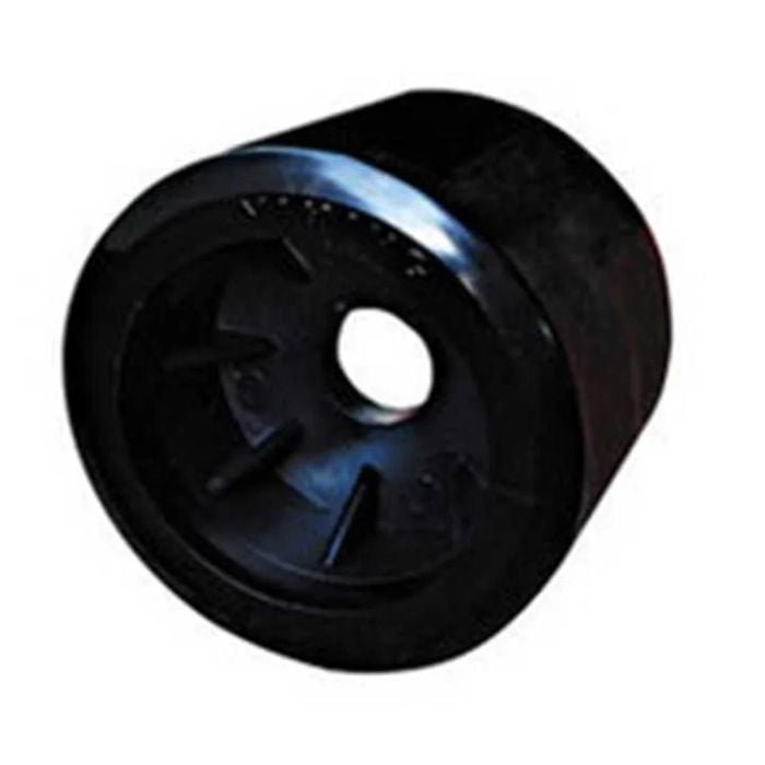 Roxom 4 Inch Smooth Black Wobble Rollers – 25mm Bore