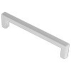 Kaboodle 128mm Chrome Pasto Kitchen Handle