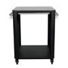 COZZE Stainless Steel Portable Outdoor Table with Shelf