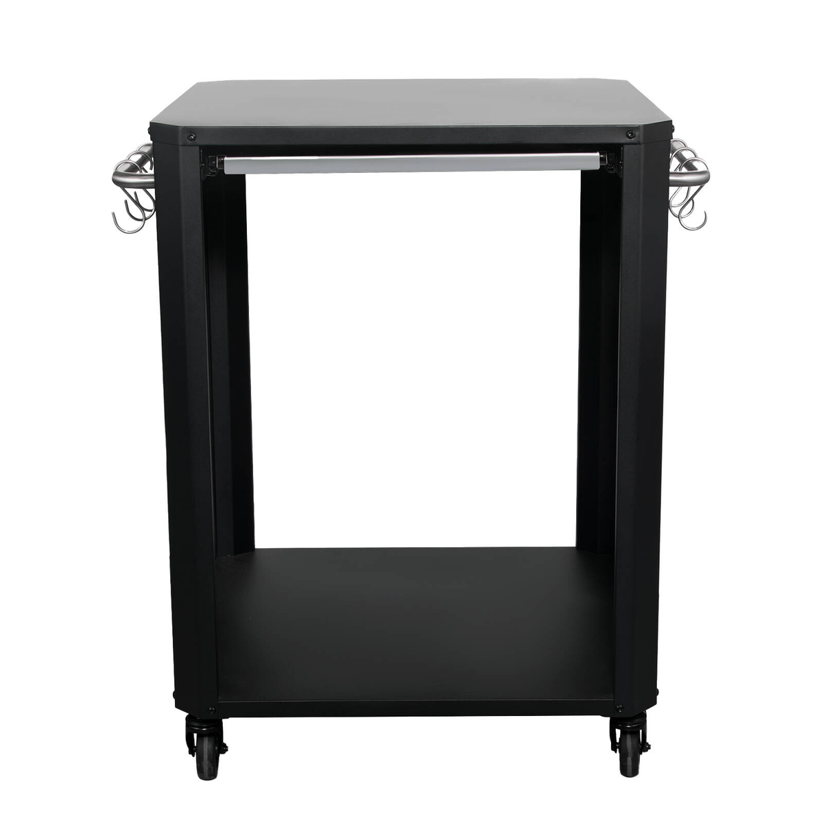 COZZE Stainless Steel Portable Outdoor Table with Shelf - Bunnings ...