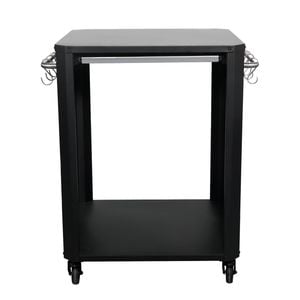COZZE Stainless Steel Portable Outdoor Table with Shelf