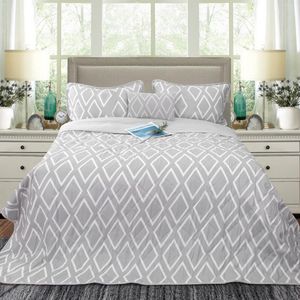 Ramesses Alena 4 Pieces Reversible Ultrasonic And Embossed Micro Flannel Comforter Set
