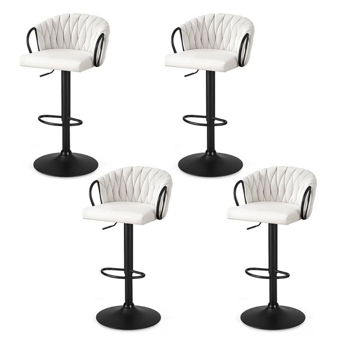 Artiss Bar Stools x4 Black