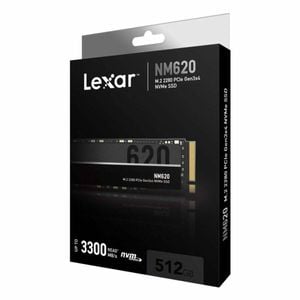 Lexar Internal Nm620 M.2 2280 Pcie Gen3x4 Nvme Ssd - 512gb