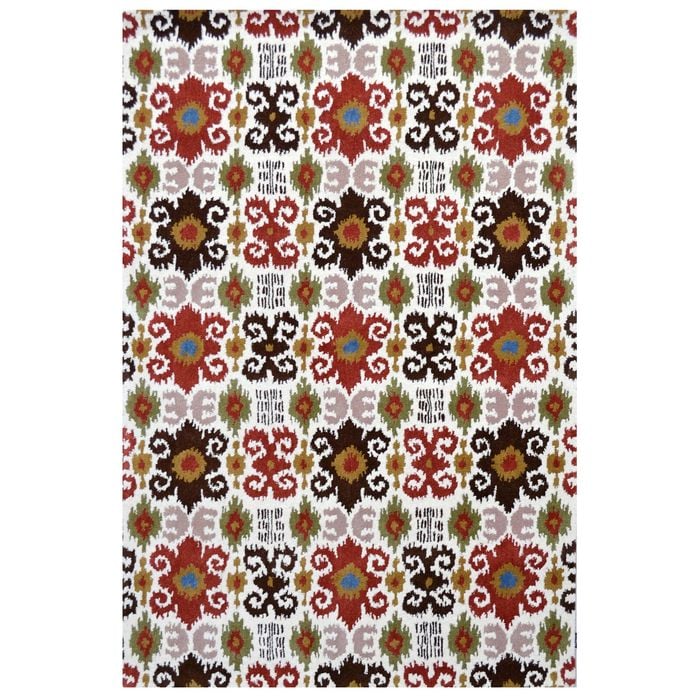 Abstract Handmade Wool Rug-EKAT 6275-Multi-190x280cm