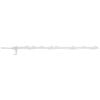 O'Briens 1.075m White Electric Fencing Treadin Post