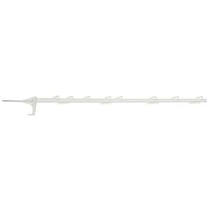 O'Briens 1.075m White Electric Fencing Treadin Post
