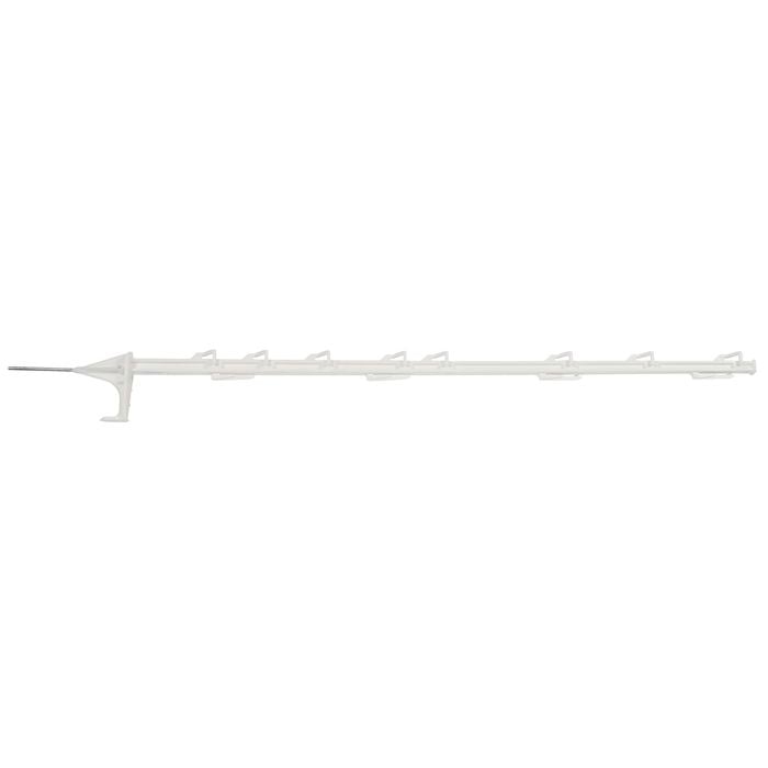 O'Briens 1.075m White Electric Fencing Treadin Post