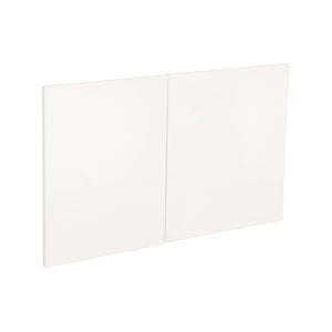 Kaboodle 900mm Feta Whip V Modern Medium Rangehood Door