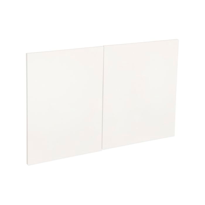 Kaboodle 900mm Feta Whip V Modern Medium Rangehood Door