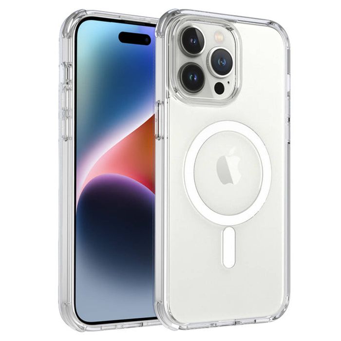 MagSafe Shockproof Magnetic Clear Case Cover For iPhone 12