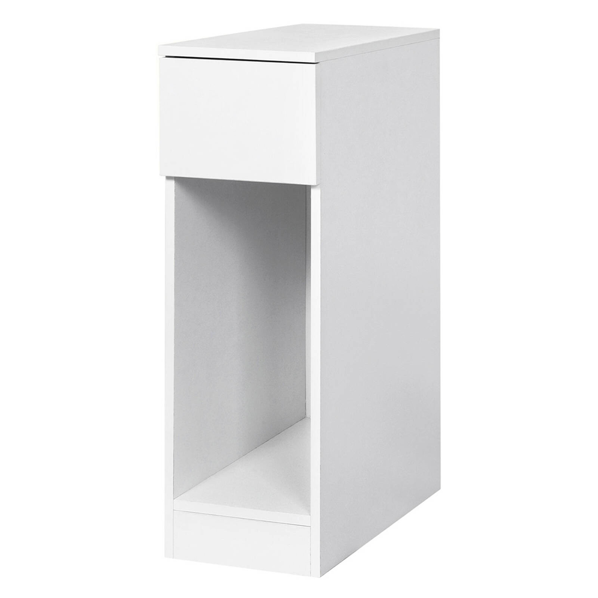 Levede Bedside Table Narrow Nightstand Drawer Shelf Storage Bedroom ...