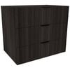Lugna 768 x 900 x 580mm Storm Ready To Assemble 3 Drawer Unit